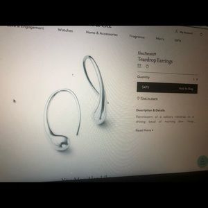 Tiffany & Co earrings